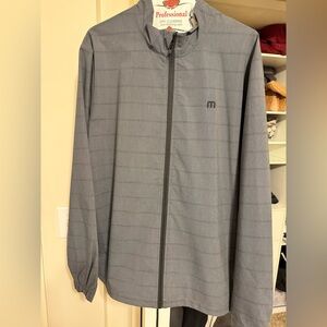 Travis Mathew Charcoal Windbreaker Jacket
